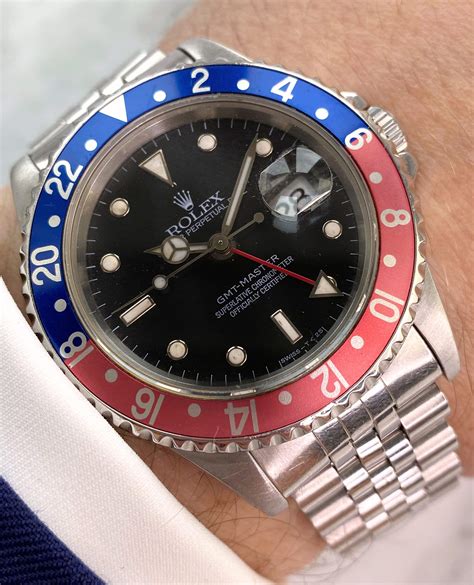 rolex gmt master 1 pepsi 16700|Rolex gmt Pepsi diamond bezel.